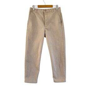 COS Tapered Leg Trouser Pants Size 4 High Waist Neutral Colour
